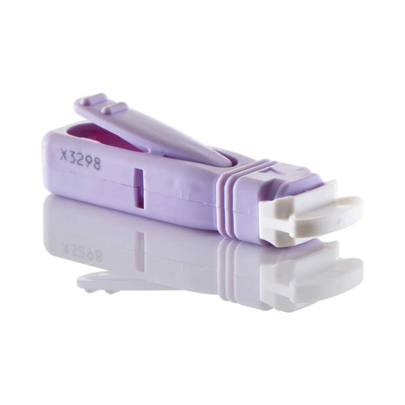 Unistik 3 Comfort Safety Lancet, 28 Gauge Visual Lockout Push Button Activation Finger - BX/50 - Image 2