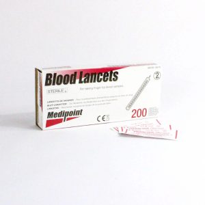 Blade Style Lancet MediPoint Finger - BX/200